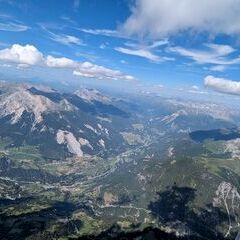 Verortung via Georeferenzierung der Kamera: Aufgenommen in der Nähe von Albula, Schweiz in 3000 Meter